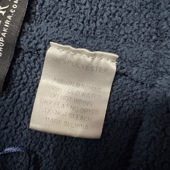 Akira Womens Navy Blue Ribbed Waistband Cozy Knit Lounge Pants Size Small - Picture 4 of 7